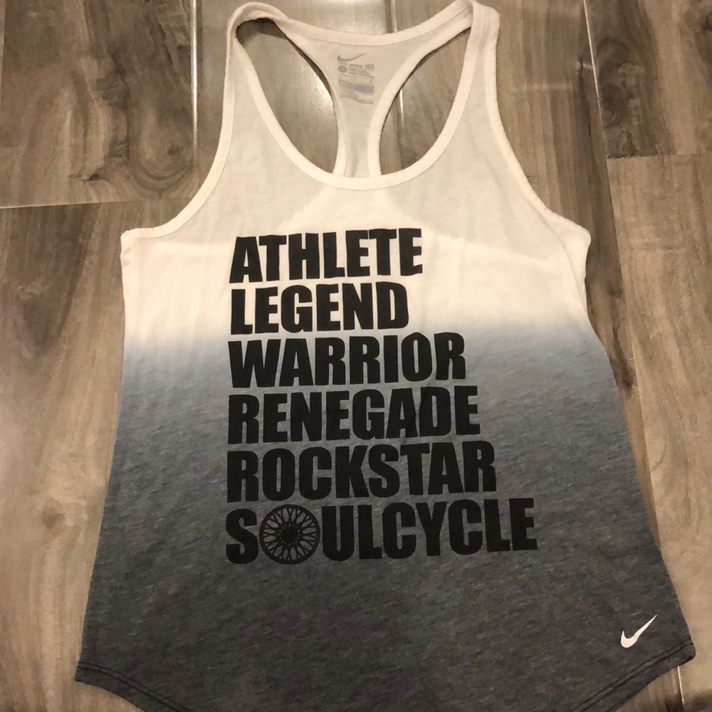 Nike x SoulCycle mantra dry fit racerback